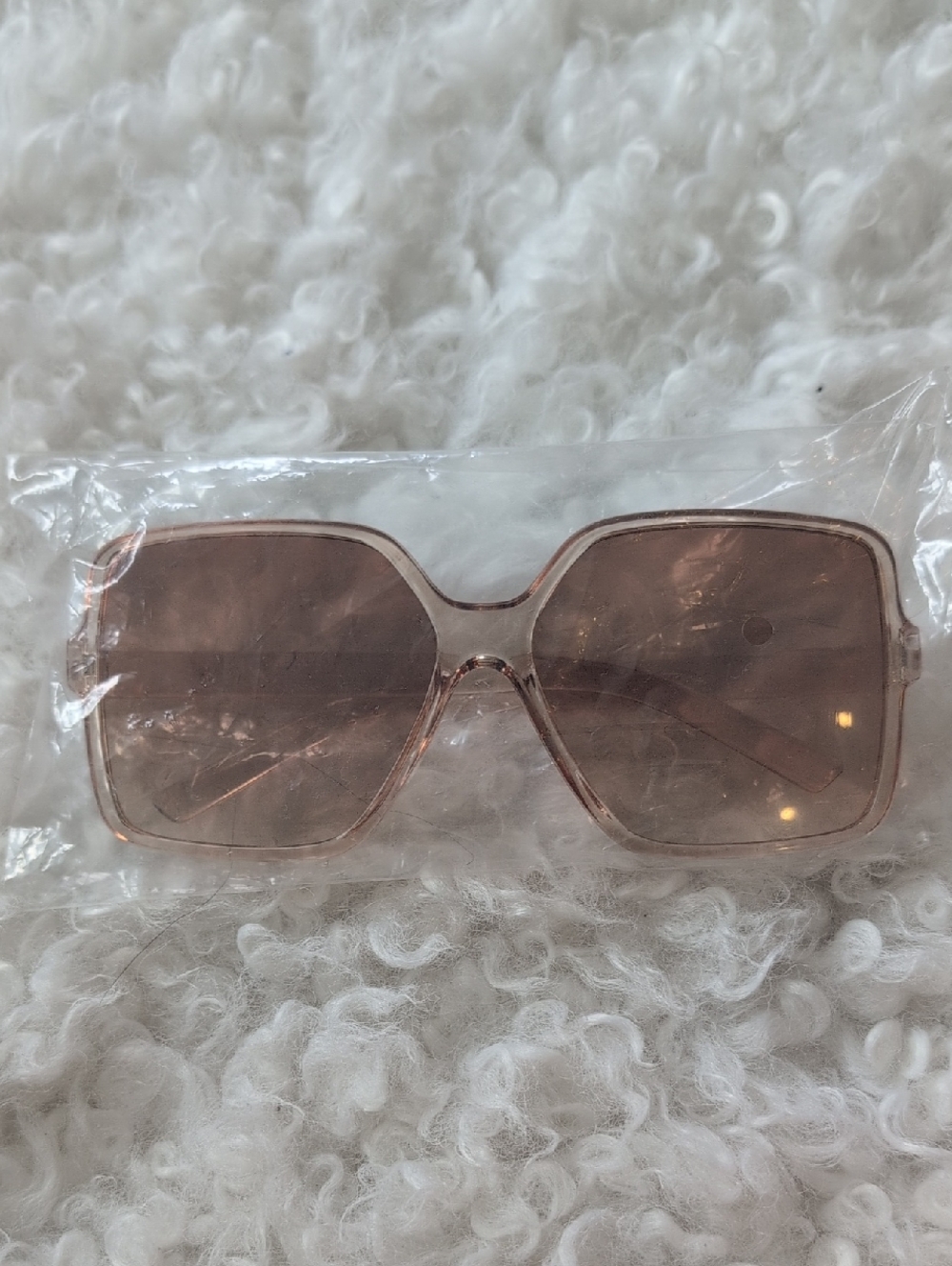 Women's Oversized Square Sunglasses - Pink